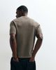 ONLY & SONS ONLY & SONS short sleeve knit shirt in gray-White - 4