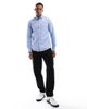 ONLY & SONS Only & Sons slim fit button down oxford shirt in light blue - 2