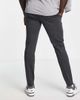 ONLY & SONS Only & Sons slim fit tapered pants in dark gray - 2