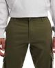 ONLY & SONS ONLY & SONS tapered fit cargo pants with cuffed bottom in khaki-Green - 4
