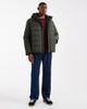 ONLY & SONS ONLY & SONS waterproof hooded puffer coat in dark gray brown - 2