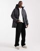 ONLY & SONS ONLY & SONS waterproof longline puffer coat with hood in gray - 2
