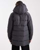 ONLY & SONS ONLY & SONS waterproof longline puffer coat with hood in gray - 3