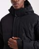 ONLY & SONS ONLY & SONS waterproof longline puffer jacket with hood in black - 4