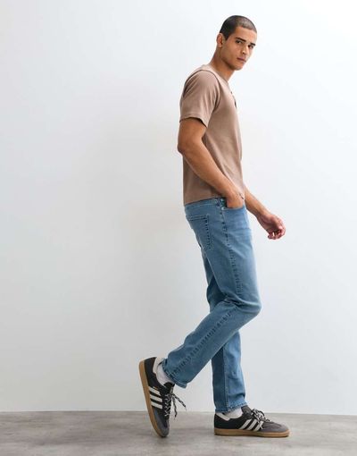 ONLY & SONS ONLY & SONS Weft regular fit jeans in vintage blue wash