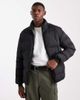 ONLY & SONS ONLY & SONS zip up padded jacket in black - 1