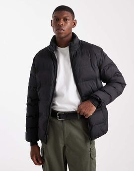 ONLY & SONS ONLY & SONS zip up padded jacket in black