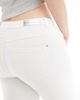 Only Curve Only Curve Augusta skinny jeans in white - 3