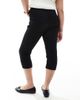 Only Curve ONLY Curve capri pants in black - 2