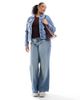 Only Curve Only Curve denim jacket in light blue - 2