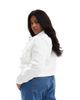 Only Curve Only Curve denim jacket in white - 4