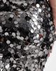 Only Curve ONLY Curve disc sequin mini skirt in gunmetal-Gray - 3