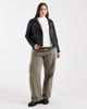 Only Curve Only Curve faux leather biker jacket in black - 3