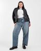Only Curve Only Curve faux leather jacket in black - 2