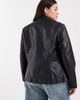 Only Curve Only Curve faux leather jacket in black - 4