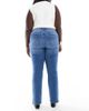 Only Curve ONLY Curve flare jeans in mid blue - 2