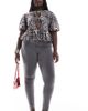 Only Curve ONLY Curve high waist skinny jeans in gray - 1