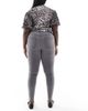 Only Curve ONLY Curve high waist skinny jeans in gray - 2