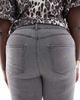 Only Curve ONLY Curve high waist skinny jeans in gray - 4