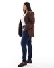 Only Curve ONLY Curve high waist skinny jeans in mid blue - 3