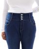 Only Curve ONLY Curve high waist skinny jeans in mid blue - 4