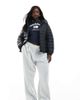 Only Curve ONLY Curve hodded puffer jacket in black - 1