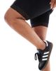 Only Curve ONLY Curve lace trim legging shorts in black - 3