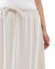 Only Curve ONLY Curve linen mix high waist maxi skirt in stone-Neutral - 2