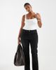 Only Curve ONLY Curve Phoebe flared jeans in washed black - 1