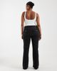 Only Curve ONLY Curve Phoebe flared jeans in washed black - 3