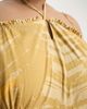 Only Curve Only Curve printed strappy midi dress in mustard-Yellow - 3