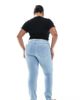 Only Curve ONLY Curve push-up skinny jeans in light blue - 1