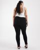 Only Curve Only Curve push up high rise jeans in black - 2