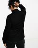 Only Curve Only Curve roll neck sweater in black - 2
