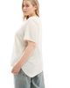 Only Curve ONLY Curve short sleeve top in cream-White - 3