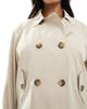 Only Curve ONLY Curve short trench coat in beige-Neutral - 3
