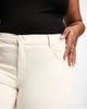 Only Curve Only Curve skinny jeans in ecru-White - 2