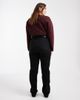 Only Curve Only Curve straight leg jeans in washed black - 2
