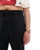 Only Curve Only Curve straight leg pants in black - 4