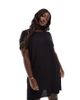 Only Curve ONLY Curve tunic dress in black - 1