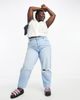 Only Curve Only Curve V-neck blouse with crochet trim in white - 3