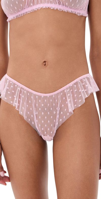 Only Hearts Only Hearts Coucou Lola Butterfly Bikini Panty Candy Pink