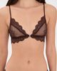 Only Hearts Only Hearts Front Closure Bralette Chocolate - 2