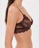 Only Hearts Only Hearts Front Closure Bralette Chocolate - 4