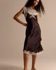 Only Hearts Only Hearts Silk Charmeuse Midi Slip Dress - 3