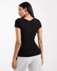 Only Maternity ONLY Maternity 2-pack round neck T-shirts in black & animal print - 3