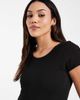 Only Maternity ONLY Maternity 2-pack round neck T-shirts in black & animal print - 4