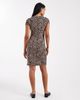 Only Maternity ONLY Maternity 2-pack short sleeve dress in black & animal print - 4