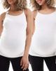 Only Maternity ONLY Maternity 2 pack jersey shorts in black - 1