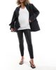 Only Maternity ONLY Maternity 2 pack tank top in black and white - 4